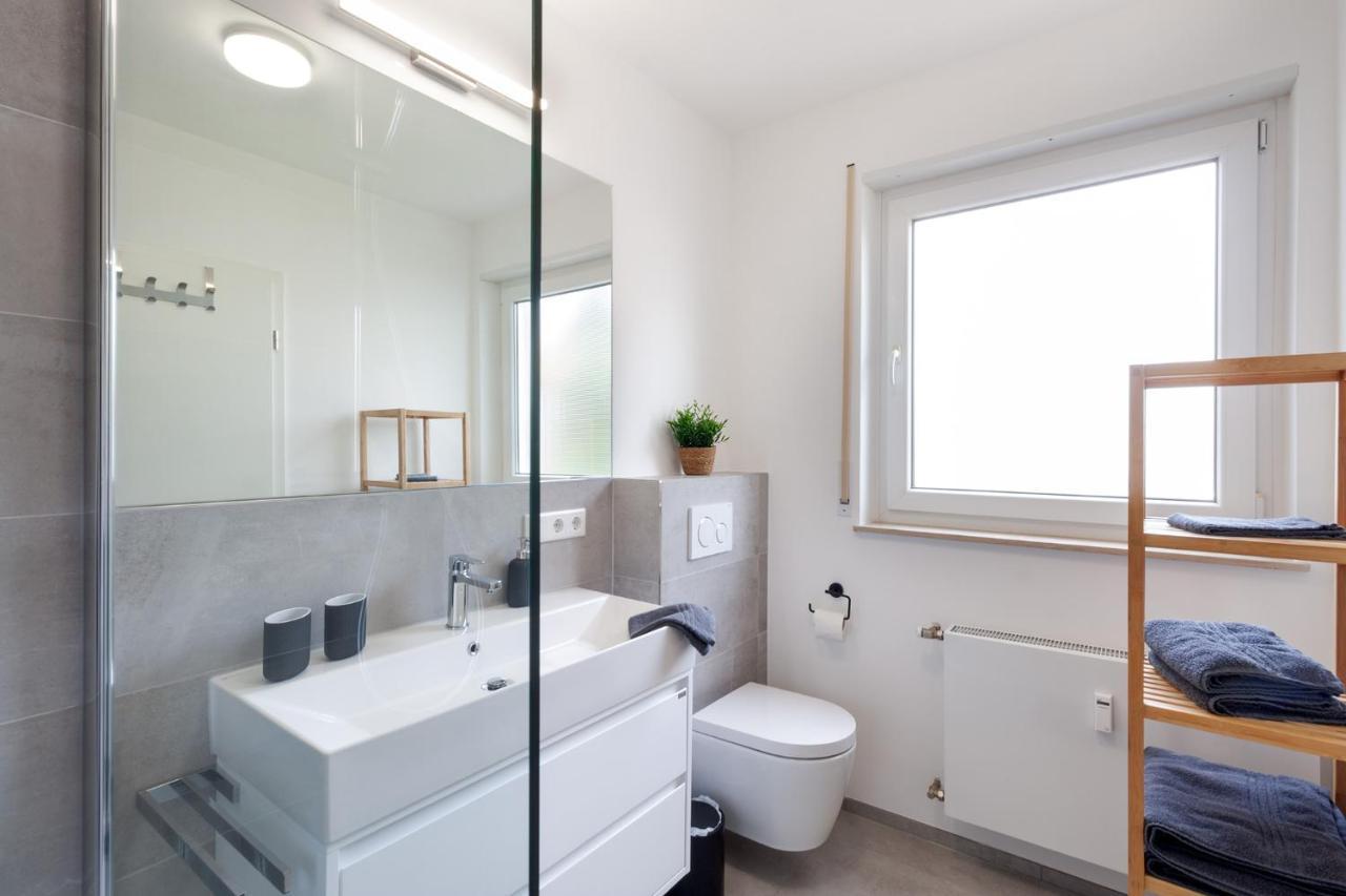 Modernes Apartment *Liobablick Nr. 4* - Fewo In Fulda/Petersberg 彼得堡 外观 照片